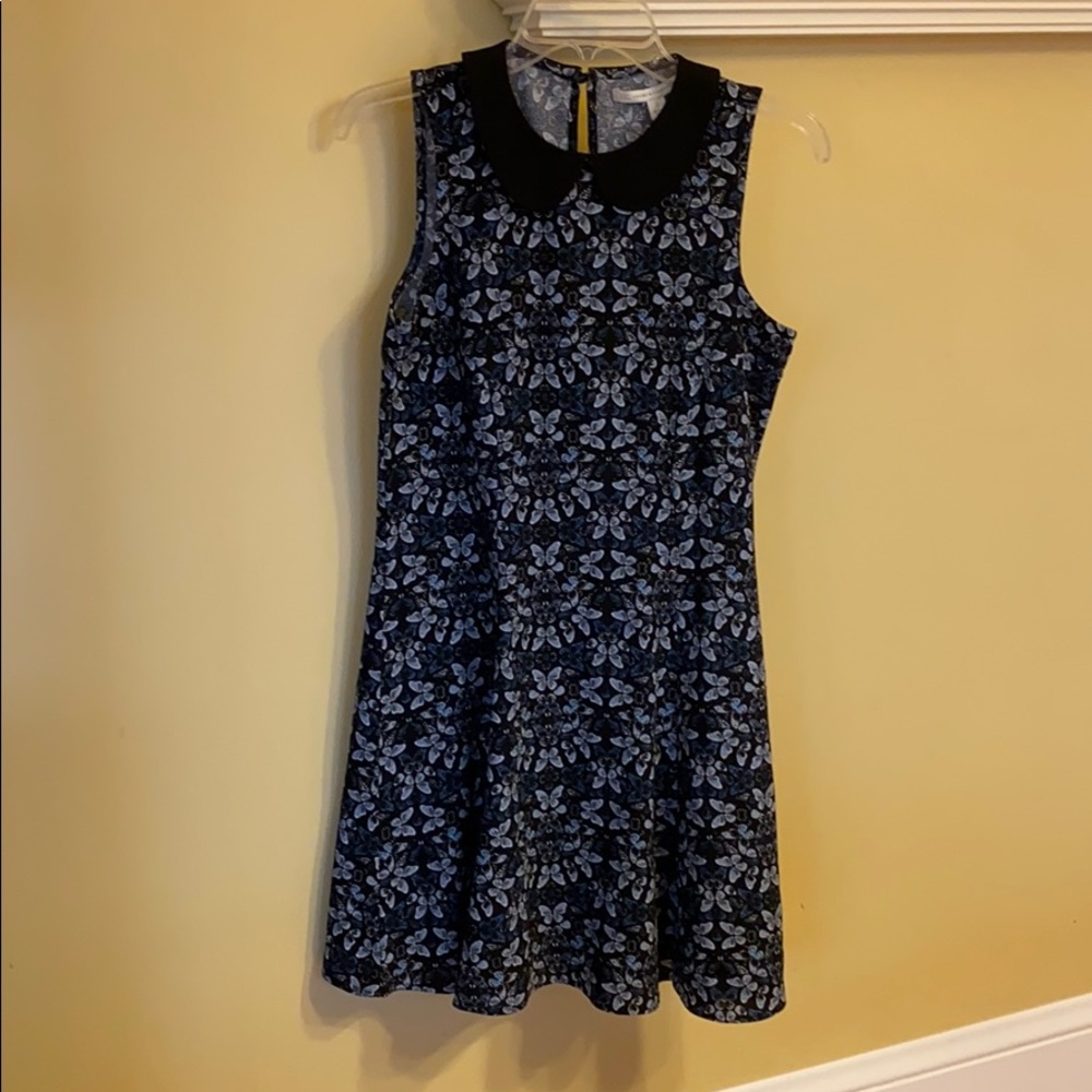 Lauren Conrad Sleeveless Butterfly Print Dress